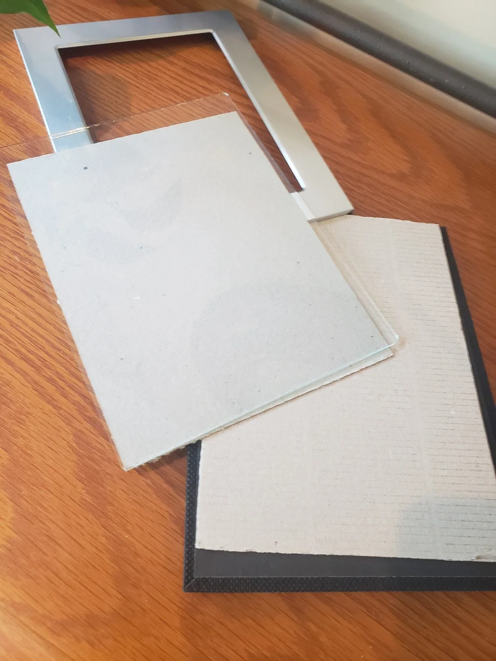 Burnes Of Boston & Carr: Silver Duo Picture Frames